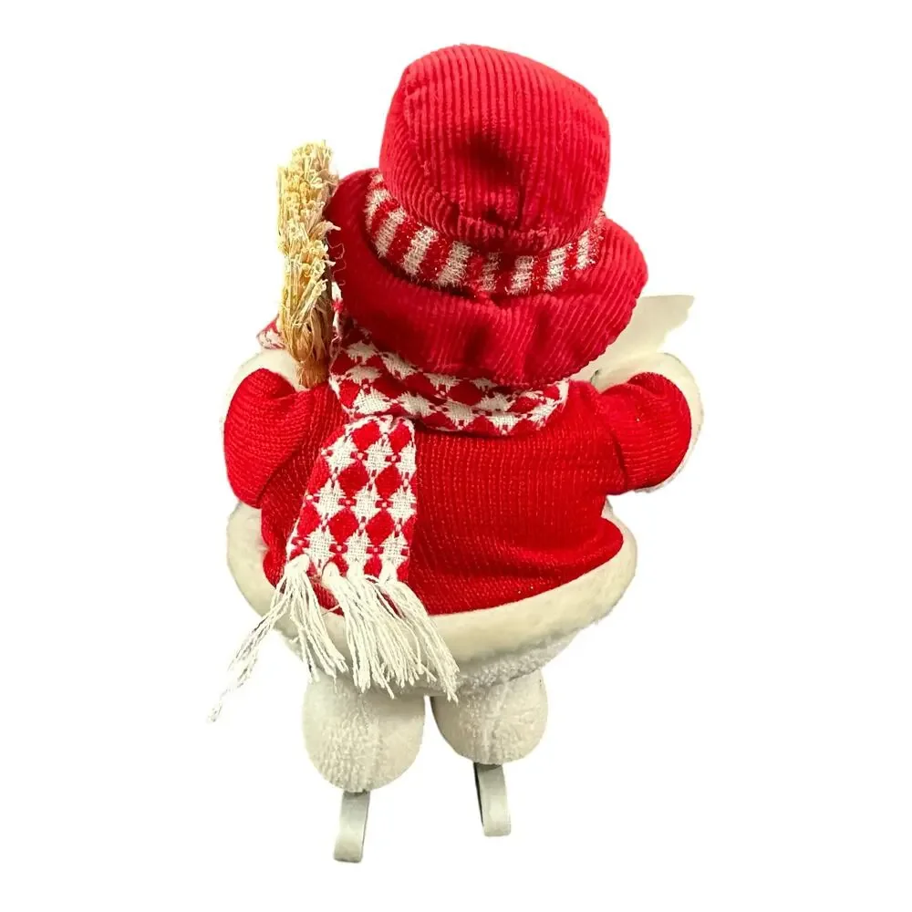 Fabric Skating Snowman Figure by Costco